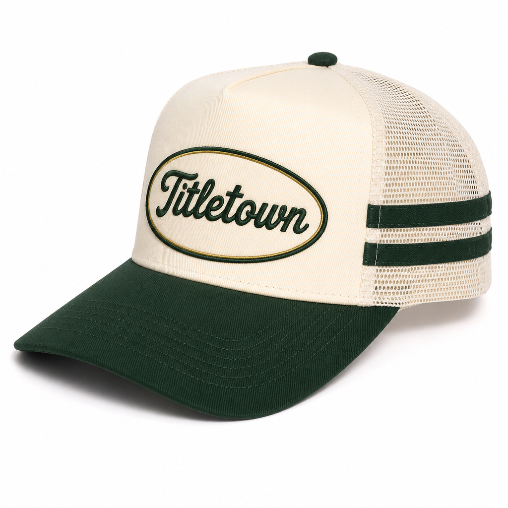 Titletown Embroidered Snapback Trucker Hat