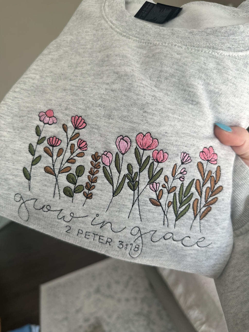 Grow In Grace Crewneck
