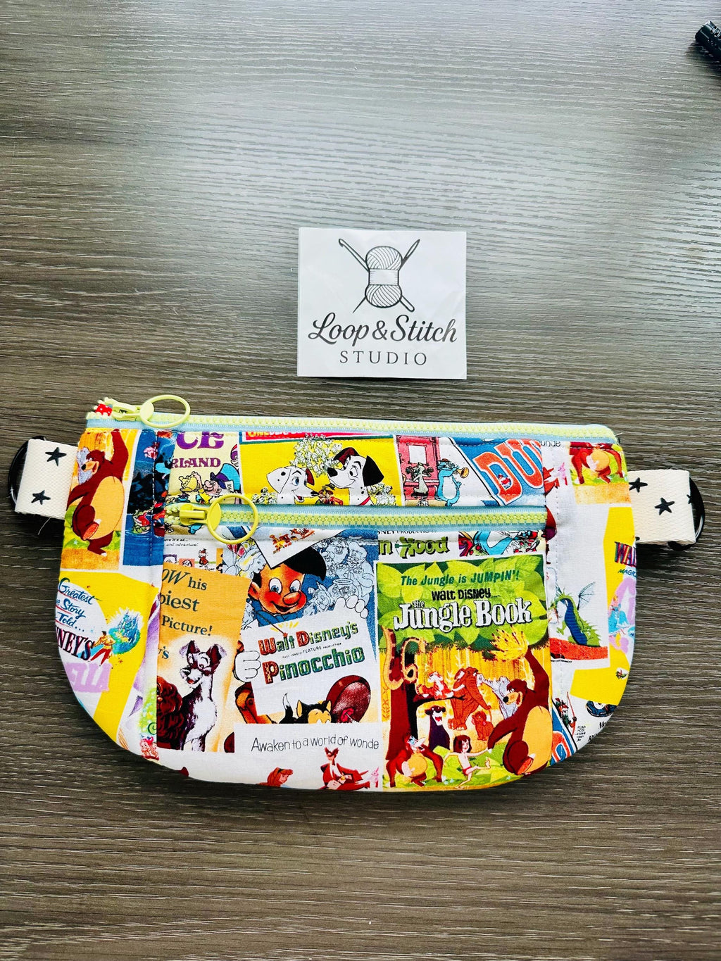 Retro Mickey Crossbody Sling Bag Disney-Inspired Park Tote