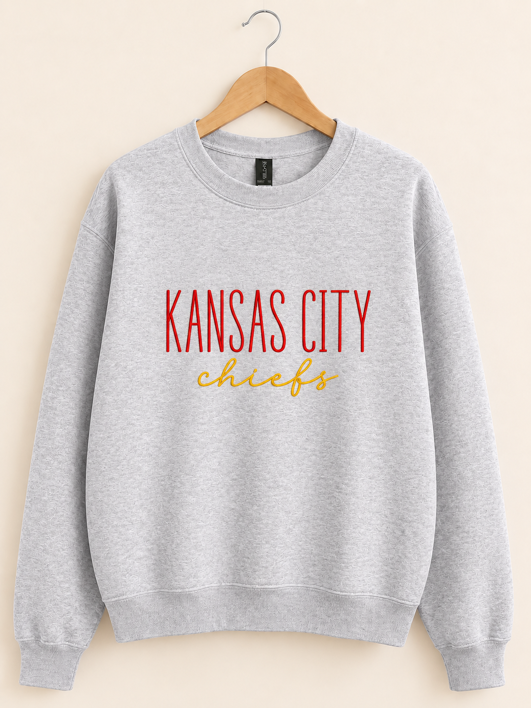 Kansas City Embroidered Crewneck