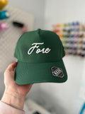 Fore Golf Hat | Embroidered Golf Snapback