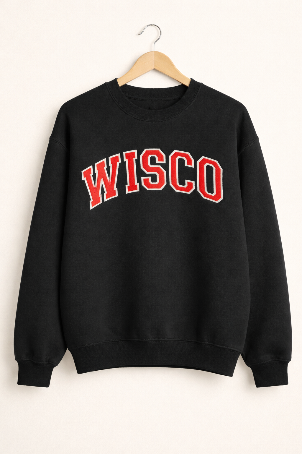 Wisconsin “WISCO” Embroidered Crewneck