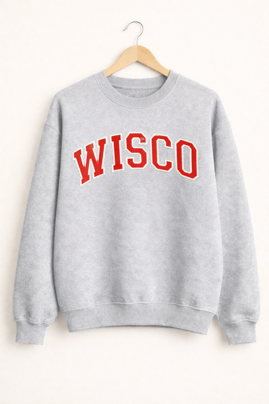 Wisconsin “WISCO” Embroidered Crewneck