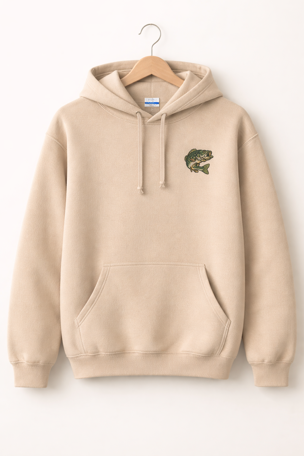 Embroidered Bass Fish Comfort Colors® T-Shirt