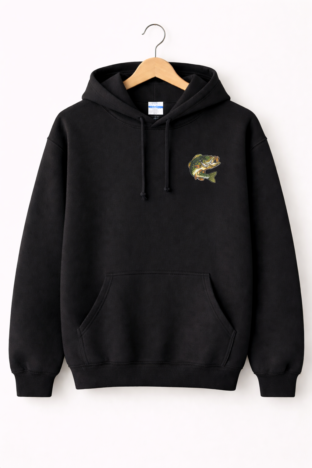 Embroidered Bass Fish Comfort Colors® T-Shirt