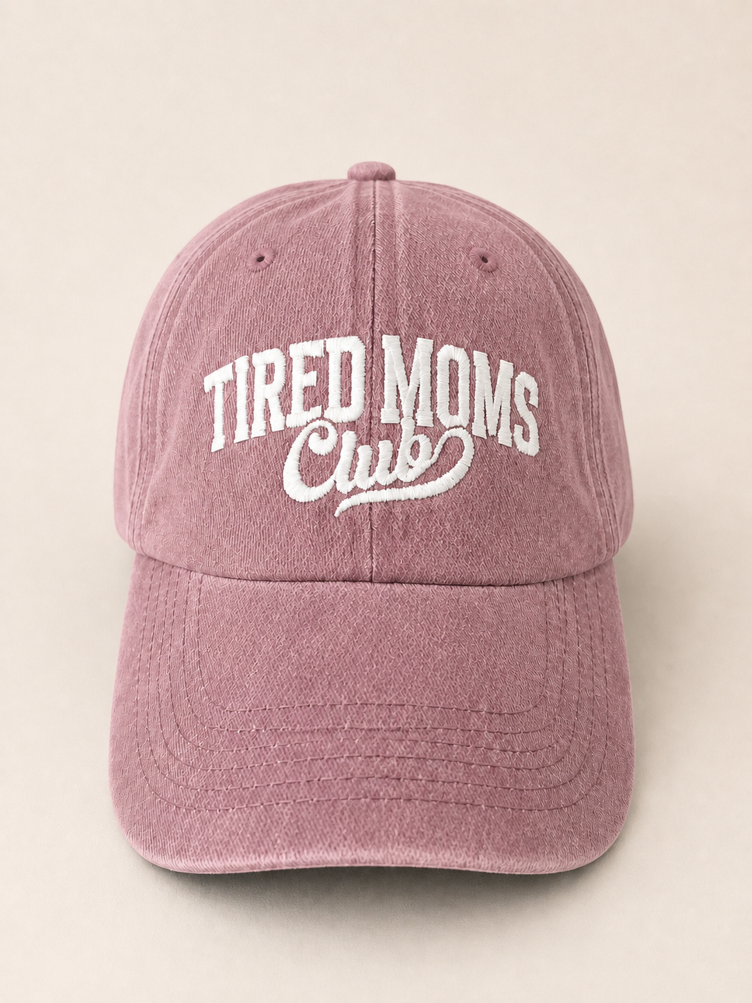 Tired Moms Club Adjustable Hat