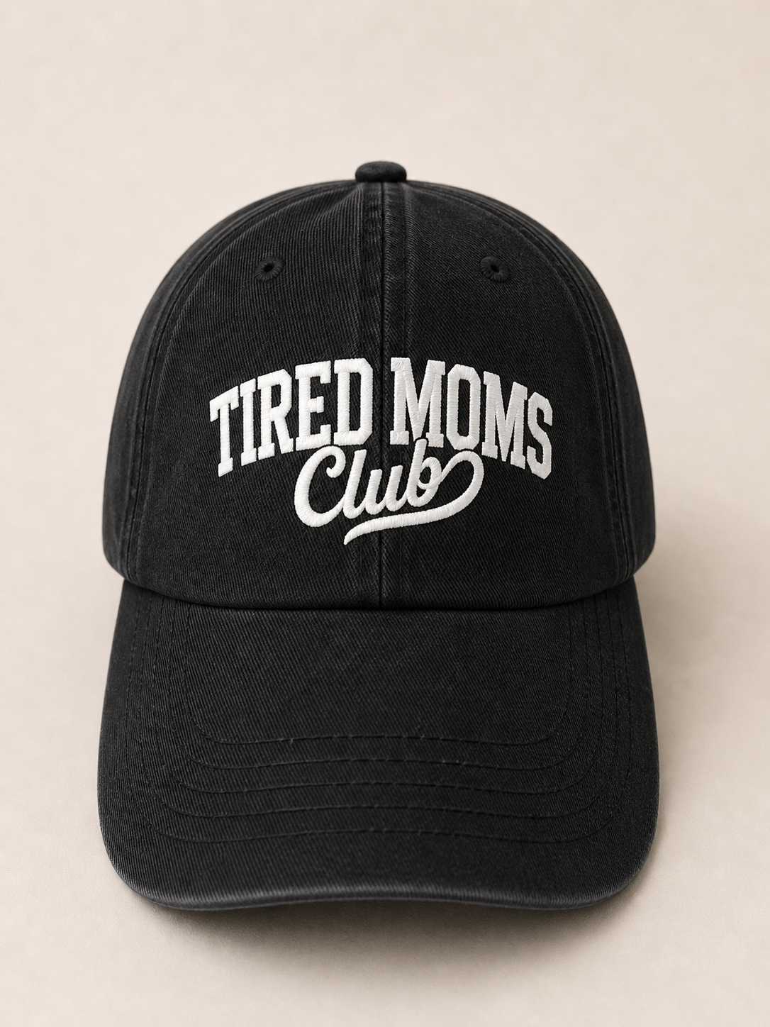 Tired Moms Club Adjustable Hat