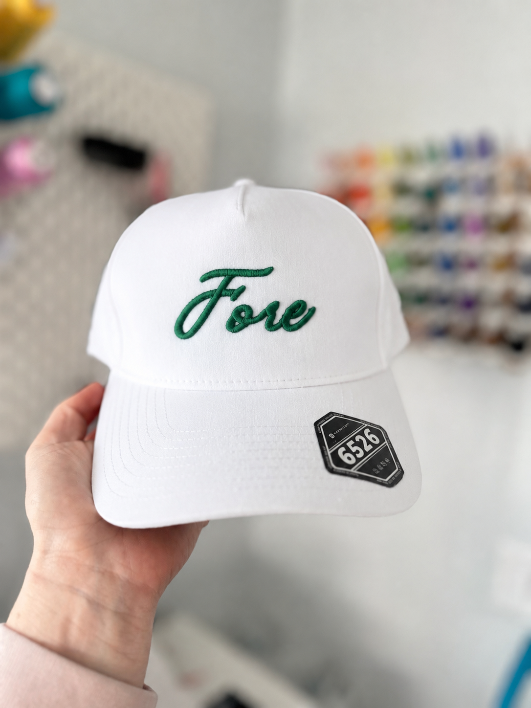 Fore Golf Hat | Embroidered Golf Snapback