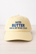 Salted Butter Embroidered Hat